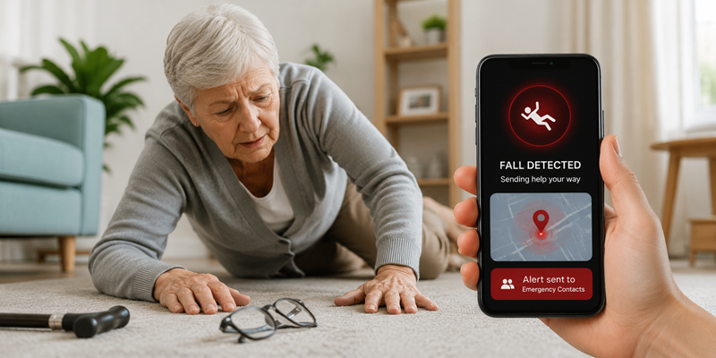 Why Elderly Person Needs a Fall Detection App